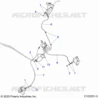 BRAKE LINES, FRONT
