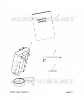 TOOLS, BELT HOLDER & OWNERS MANUAL