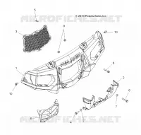 FRONT BUMPER AND MOUNTING