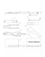 REFERENCES, TOOL KIT AND OWNERS MANUAL