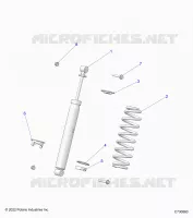 REAR SUSPENSION SHOCK