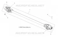 DRIVE TRAIN, PROP SHAFT, FRONT