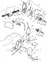 BACKREST XLT TOURING 0963357 AND EUROPEAN XLT TOURING E963357 (4931923192A007)