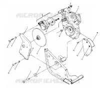 RIGHT HAND GEARCASE   BRAKE MOUNTING (4913501350029A)