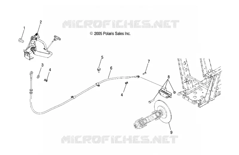 PARKING BRAKE (BUILT BEFORE 1/15/07)