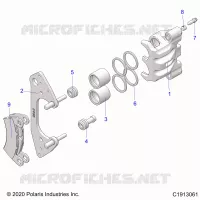 FRONT BRAKE CALIPER