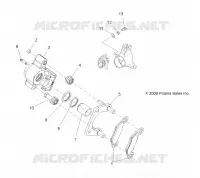 REAR BRAKE CALIPER