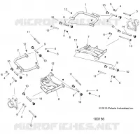REAR SUSPENSION CONTROL ARMS