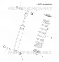 SUSPENSION, REAR SHOCK