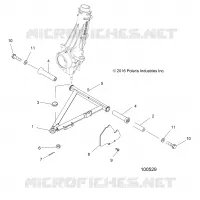SUSPENSION, A-ARM AND STRUT MOUNTING