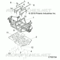 CHASSIS, MAIN FRAME AND SKID PLATES