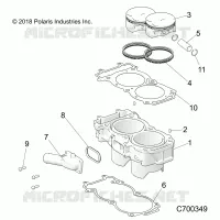 CYLINDER AND PISTON