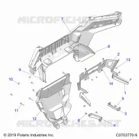 REAR BODYWORK BUMPER