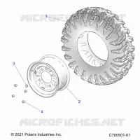 WHEELS, REAR