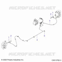 FRONT BRAKE BRAKE LINE