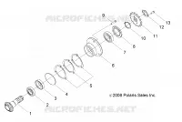 DRIVE TRAIN, GEAR SHAFT OUTPUT