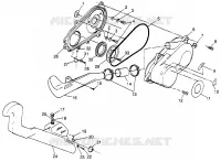 CLUTCH COVER (SPORT) SPORT 400L W97BA38C (4940124012C005)