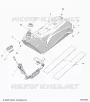 FUEL SYSTEM, FUEL TANK AND PUMP