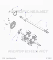 DRIVE TRAIN, JACKSHAFT AND DRIVE SHAFT