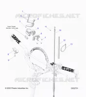 ENGINE, THROTTLE CONTROL ASM.