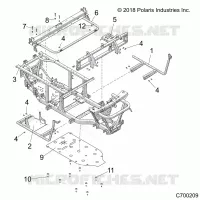 CHASSIS, FRAME AND FRONT BUMPER