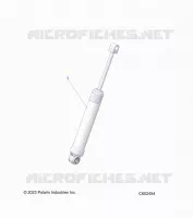 SUSPENSION, REAR SHOCK TRACK (7045512)