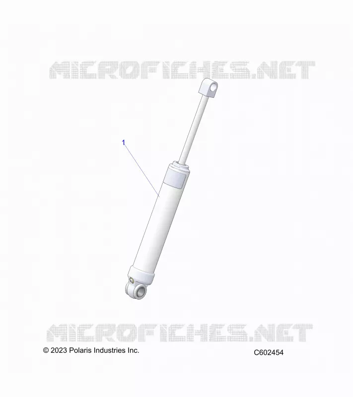 SUSPENSION, REAR SHOCK TRACK (7045512)