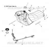 FUEL SYSTEM, FUEL TANK ASM.