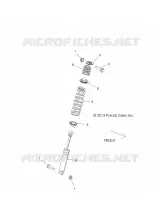 SUSPENSION, REAR SHOCK MOUNTING