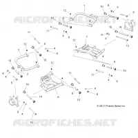 REAR SUSPENSION CONTROL ARMS