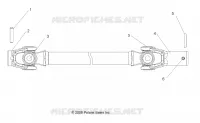 DRIVE TRAIN, FRONT PROP SHAFT