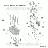 CYLINDER HEAD AND VALVES