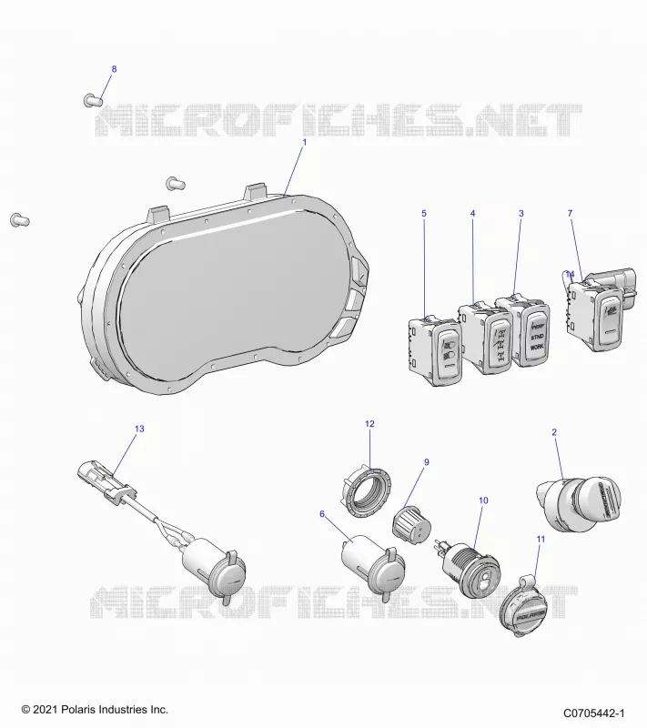 ELECTRICAL, DASH INSTRUMENTS