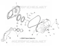 DRIVE TRAIN, CLUTCH COVER
