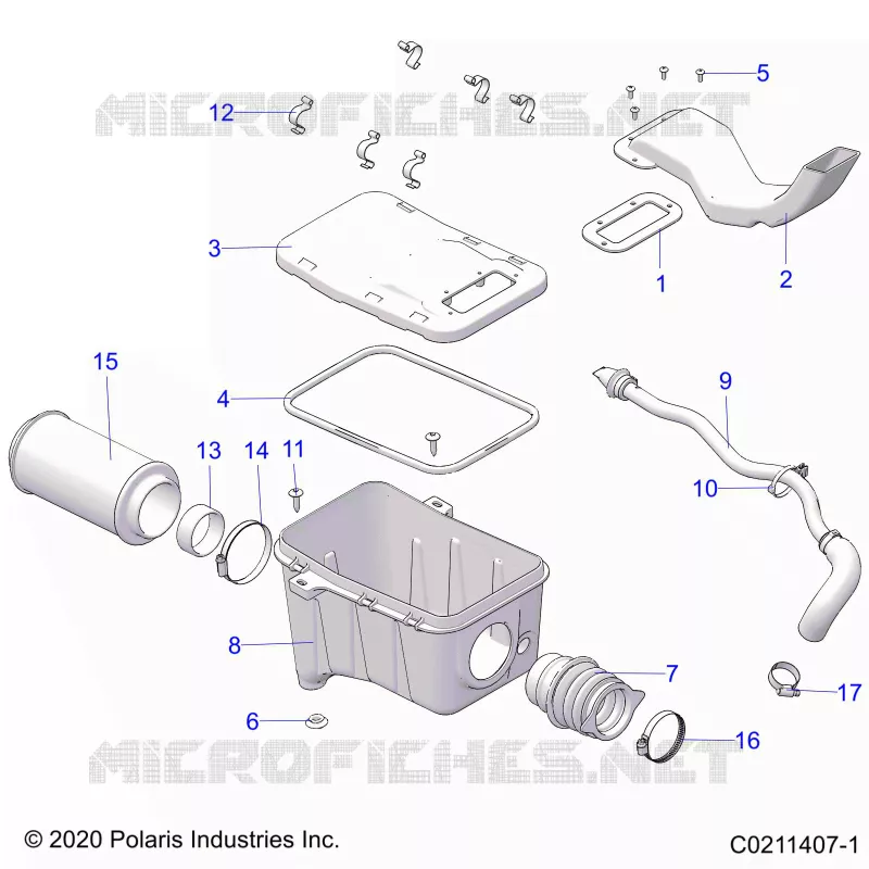 ENGINE, AIR INTAKE SYSTEM