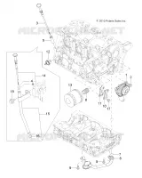 ENGINE, OIL SYSTEM AND DIPSTICK