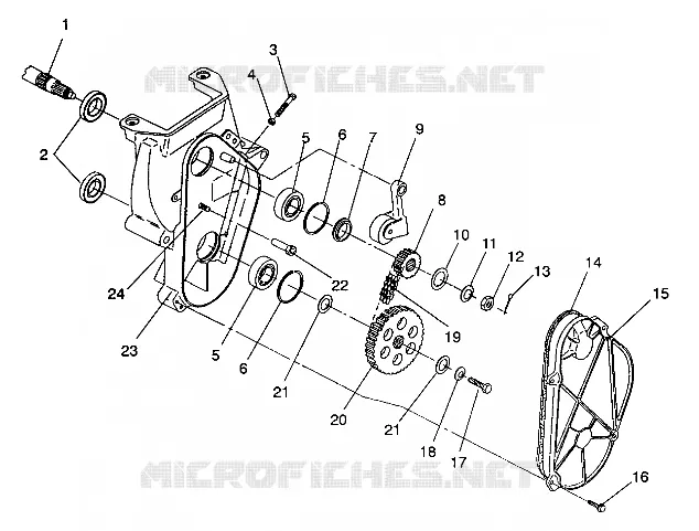 CHAINCASE ASSEMBLY CLASSIC / 0930864 (4922952295021A)