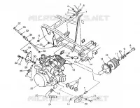 ENGINE MOUNTING 6X6 400L, SWEDISH S948740 AND  NORWEGIAN N948740 (4926812681006A)