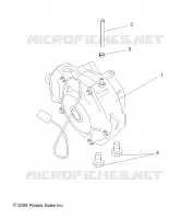 DRIVE TRAIN, FRONT GEARCASE