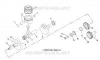 ENGINE, CRANKSHAFT AND PISTON