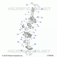 CRANKCASE AND CRANKSHAFT