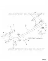 SUSPENSION, REAR STABILIZER BAR