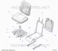 SEAT ASM., DRIVER