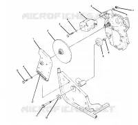RIGHT GEARCASE   BRAKE MOUNTING (4916331633029A)