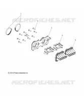 ENGINE, REED VALVE AND THROTTLE  BODY ADAPTOR