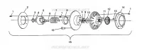 DRIVEN CLUTCH XCF 0981643 (4942774277B014)