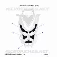 HOOD FOAM/SEAL