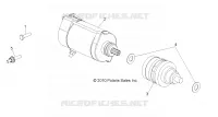 ENGINE, STARTING MOTOR