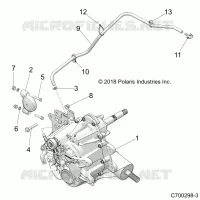 DRIVE TRAIN, MAIN GEARCASE MOUNTING