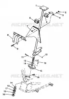 STEERING POST   ASSEMBLY 4X4 350L S938139 (4924342434018A)